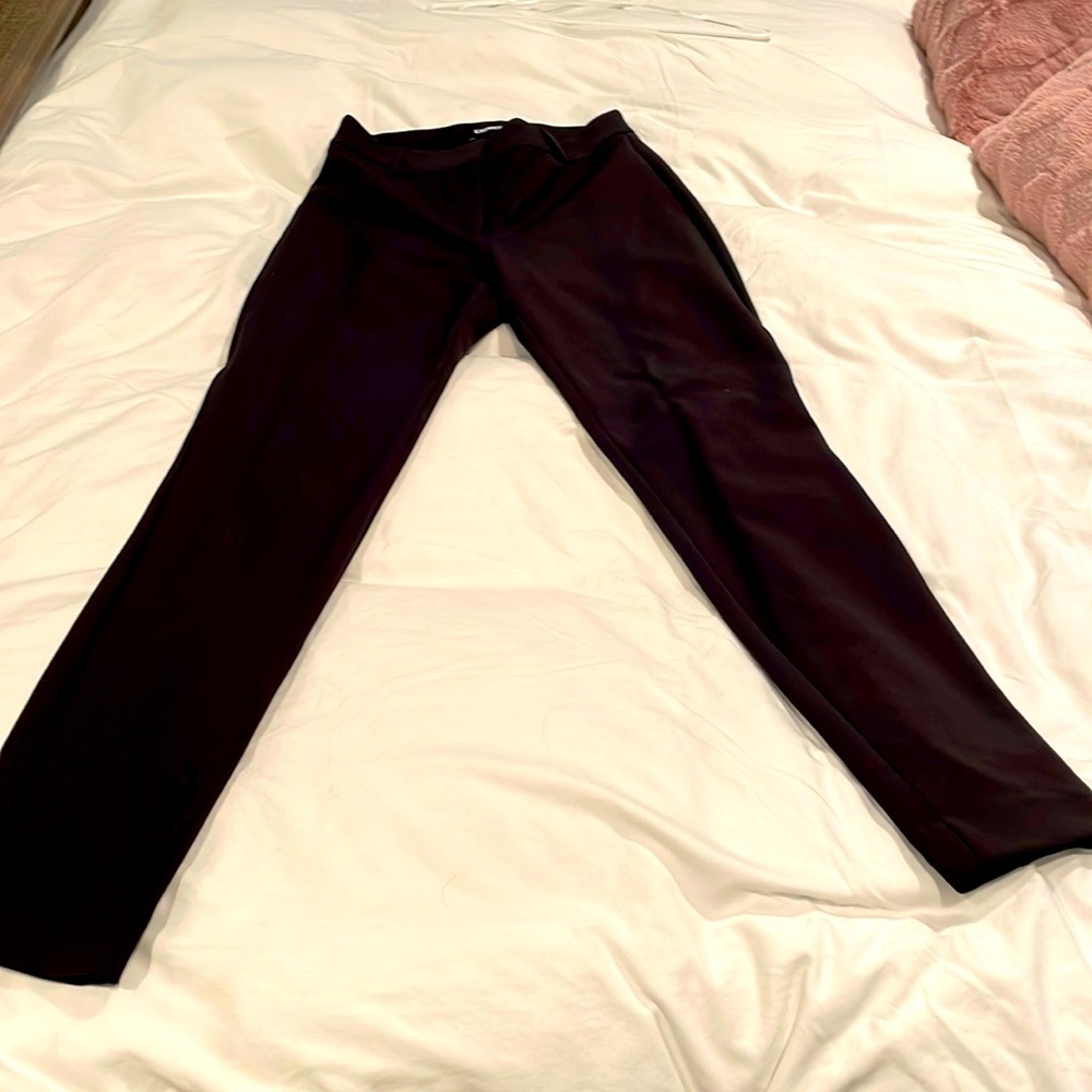 Womens size 26 Express black dress pants